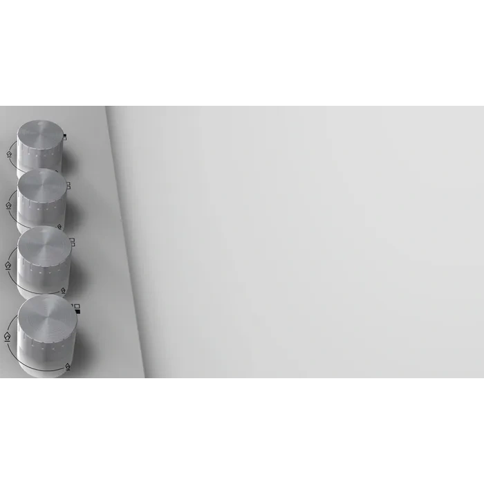 Siemens EO6C2PB11O Doğalgazlı Ankastre Beyaz Cam Ocak