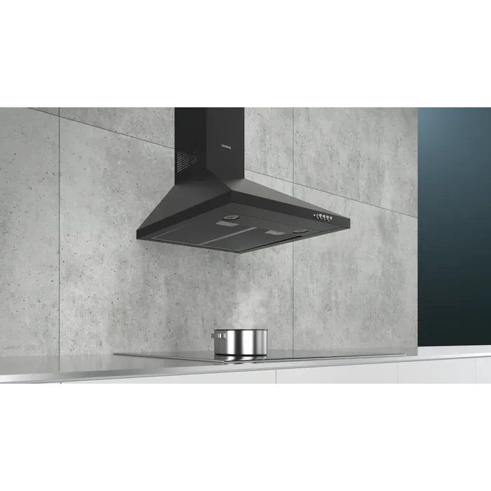 Siemens LC64PCC60T Siyah Duvar Tipi Davlumbaz