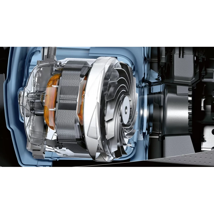 Siemens Toz torbalı Süpürge SynchroPower Mavi VS06B1110