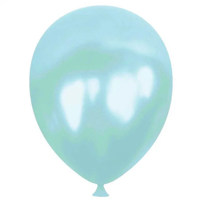 Açık Mavi Pako Metalik Balon 12