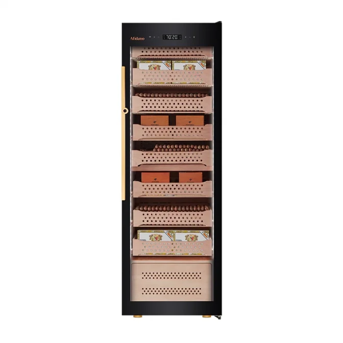Afidano B8 Elektronik Nemlendirici & Soğutmalı Puro Dolabı & Humidor - Parmida