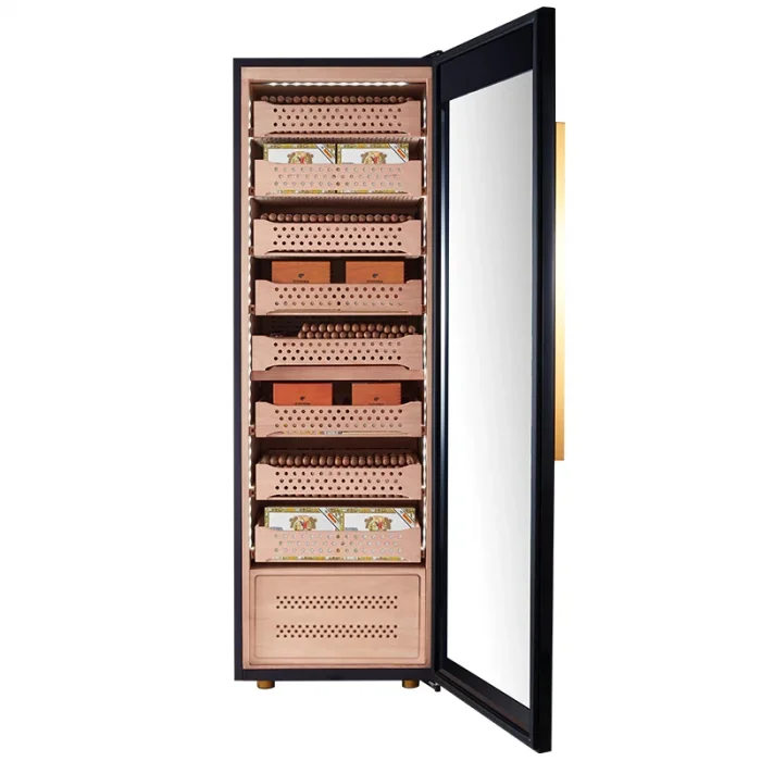 Afidano B8 Elektronik Nemlendirici & Soğutmalı Puro Dolabı & Humidor - Parmida
