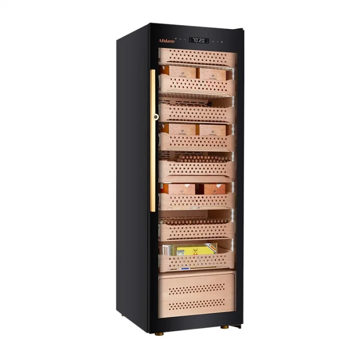 Afidano B8 Elektronik Nemlendirici & Soğutmalı Puro Dolabı & Humidor - Parmida