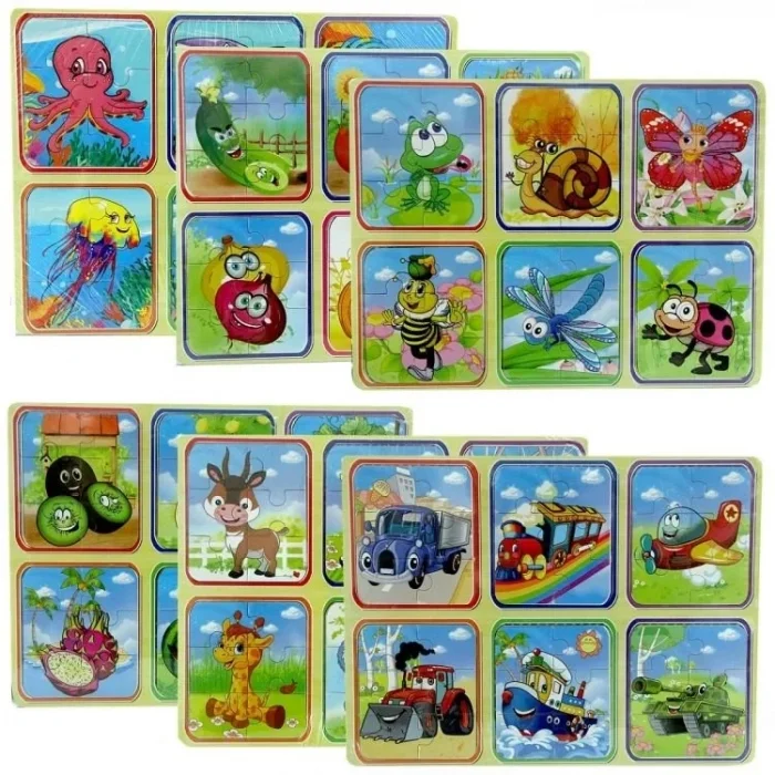 Ahşap Puzzle