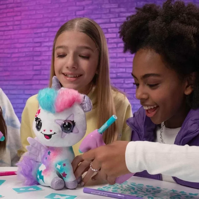 Airbrush Peluş Karanlıkta Parlayan Sihirli Unicorn