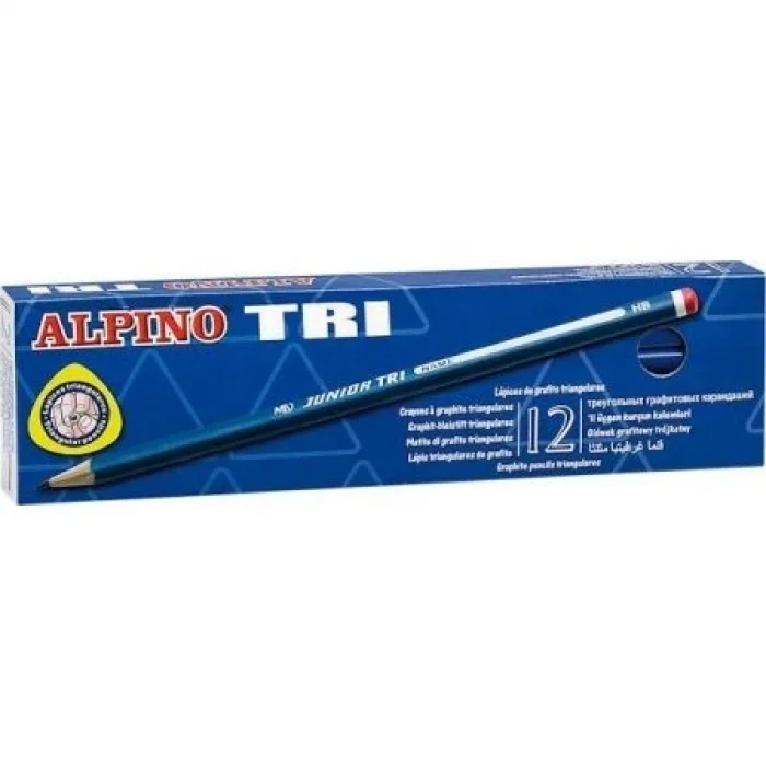 Alpino Tri Üçgen Kurşun Kalem 12Li (ALP-JU-015)