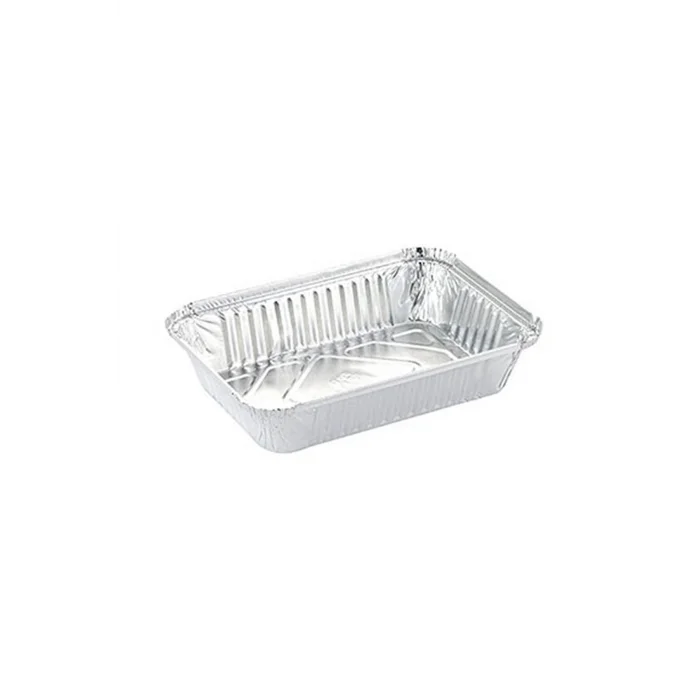 Alüminyum Kap 1000 gr Yayvan 100lü