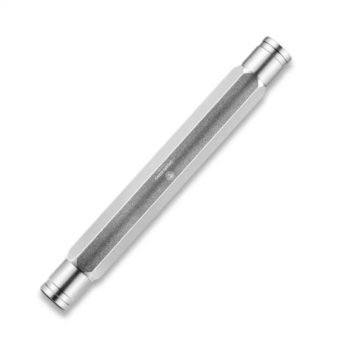Aluminyum Puro Açıcı İğne ve Puro Tutucu Silver