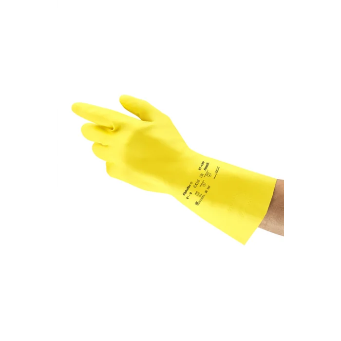 Ansell- ALPHATEC® 87-190 Kimyasal ve Sıvı Korumalı İş Eldiveni 1 Çift (9 Beden / L)