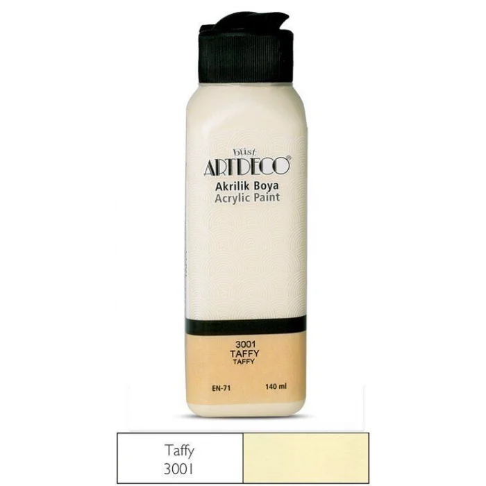 Artdeco Akrilik Boya 140 ml. 3001 TAFFY