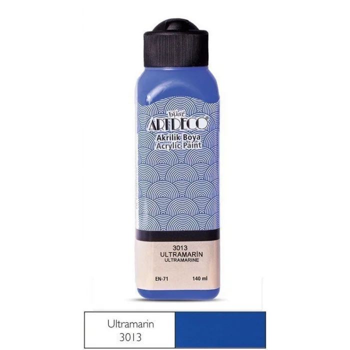 Artdeco Akrilik Boya 140 ml. 3013 ULTRAMARİN