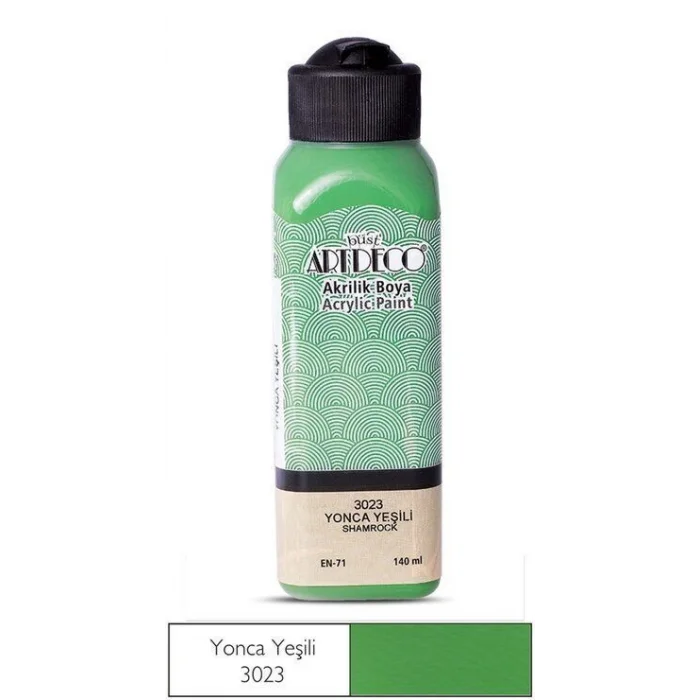 Artdeco Akrilik Boya 140 ml. 3023 YONCA YEŞİLİ