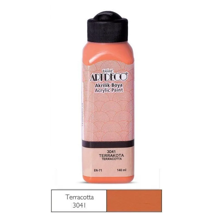 Artdeco Akrilik Boya 140 ml. 3041 TERRAKOTA