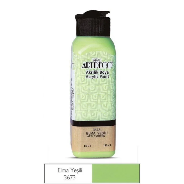 Artdeco Akrilik Boya 140 ml. 3673 ELMA YEŞİLİ