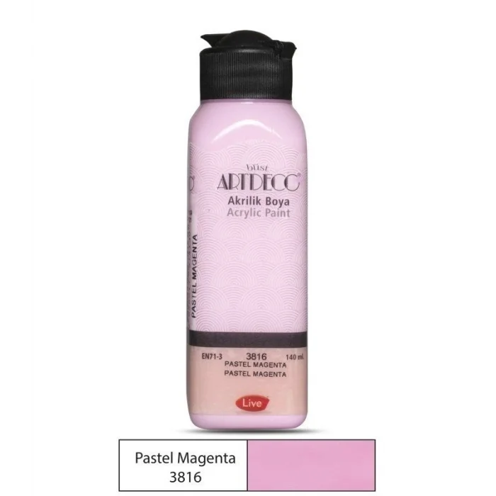 Artdeco Akrilik Boya 140 ml. 3816 Pastel Magenta