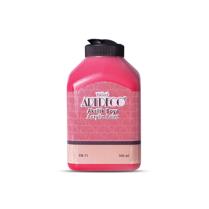 Artdeco Akrilik Boya 500 ml. 3015 ATEŞ KIRMIZI