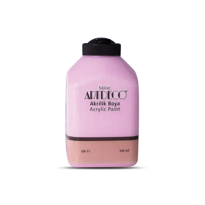 Artdeco Akrilik Boya 500 ml. 3018 ŞAKAYIK PEMBE