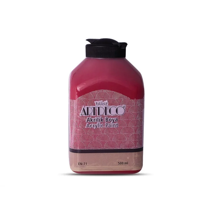 Artdeco Akrilik Boya 500 ml. 3019 KADİFE KIRMIZI