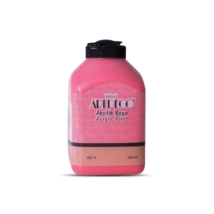Artdeco Akrilik Boya 500 ml. 3604 PEMBE