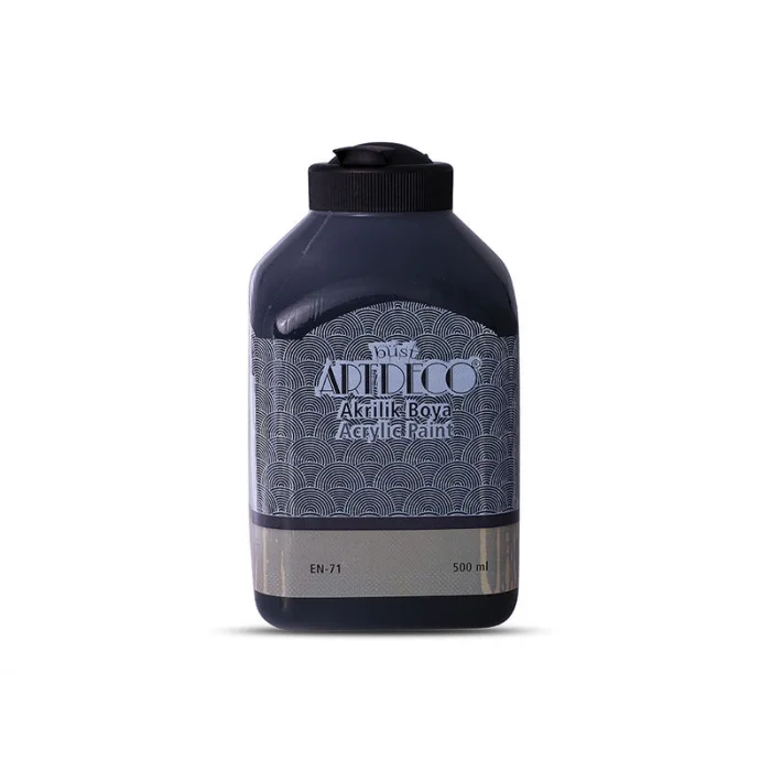 Artdeco Akrilik Boya 500 ml. 3618 SİYAH