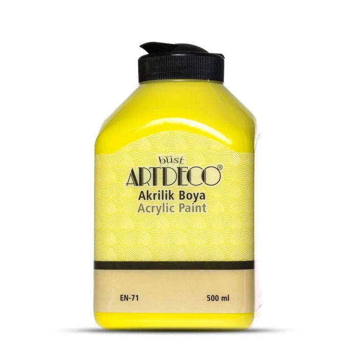 Artdeco Akrilik Boya 500 ml. 3627 LİMON SARI