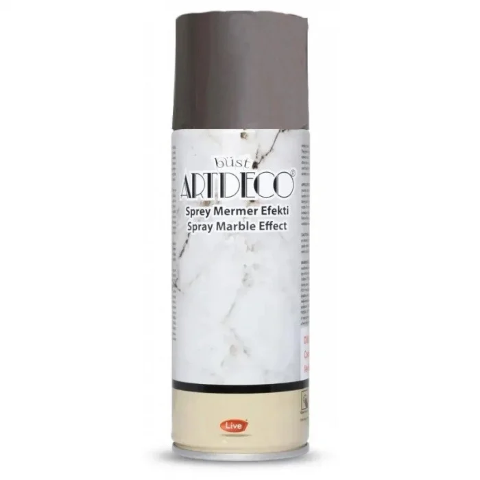 Artdeco Akrilik Sprey Mermer Efekti 200 ml. Gümüş 980