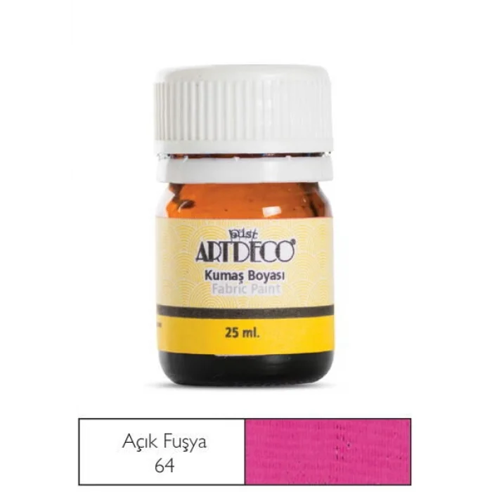 Artdeco Kumaş Boyası 64 Açık Fuşya