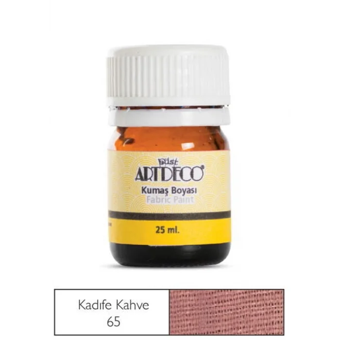 Artdeco Kumaş Boyası 65 Kadife Kahve