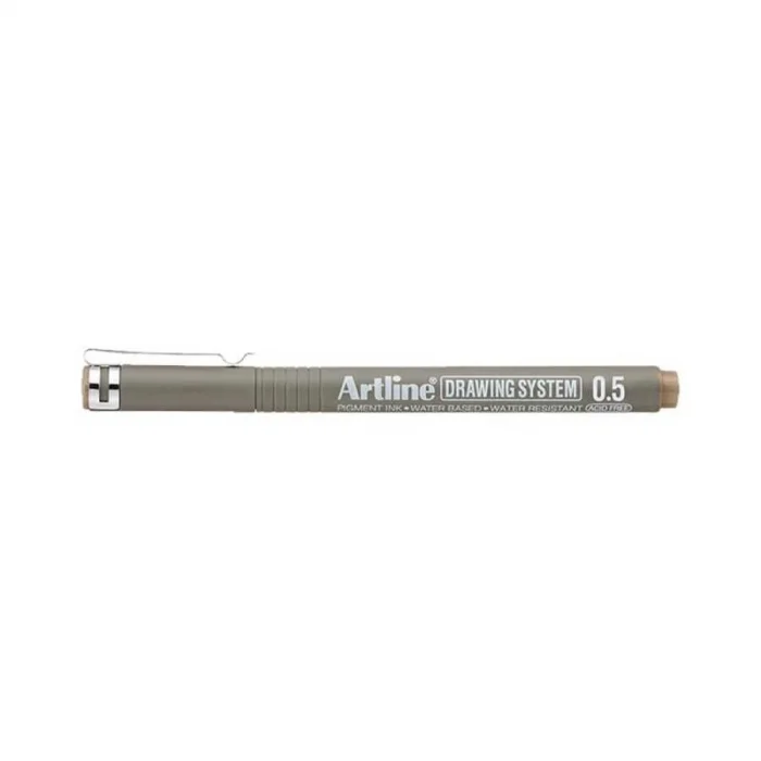 Artline Drawing System Teknik Çizim Kalemi 0.5 mm. Pale Brown