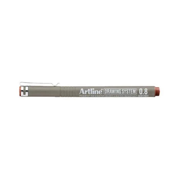 Artline Drawing System Teknik Çizim Kalemi 0.8 mm Sepia