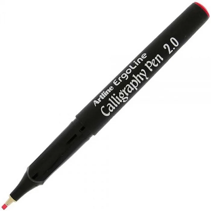 Artline Ergoline Kaligrafi Kalemi 2.0 mm. Kırmızı