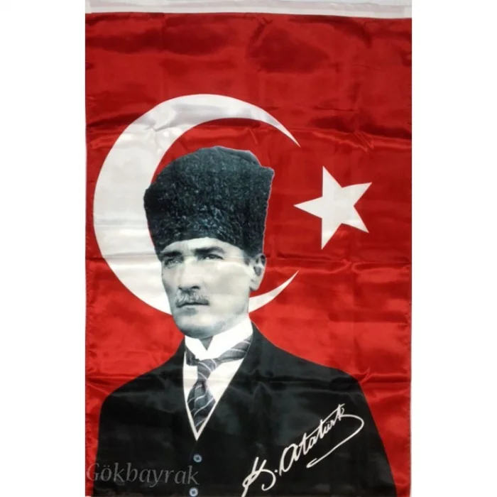 Atatürk Bayrak Posteri 50x70 cm