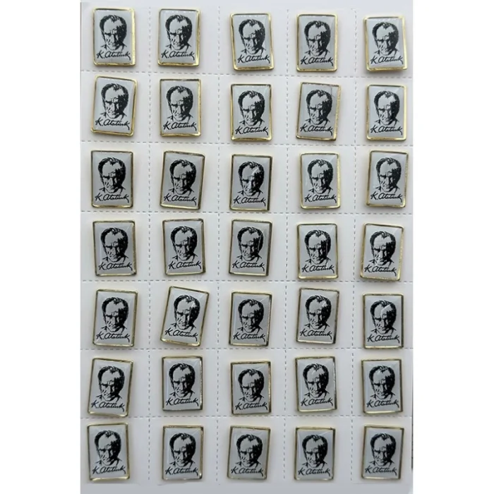 Atatürk İmzalı Yaka Rozet