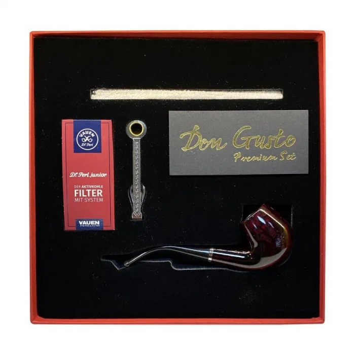 Atomic German 9mm Başlangıç Pipo Seti Bordo Boxin