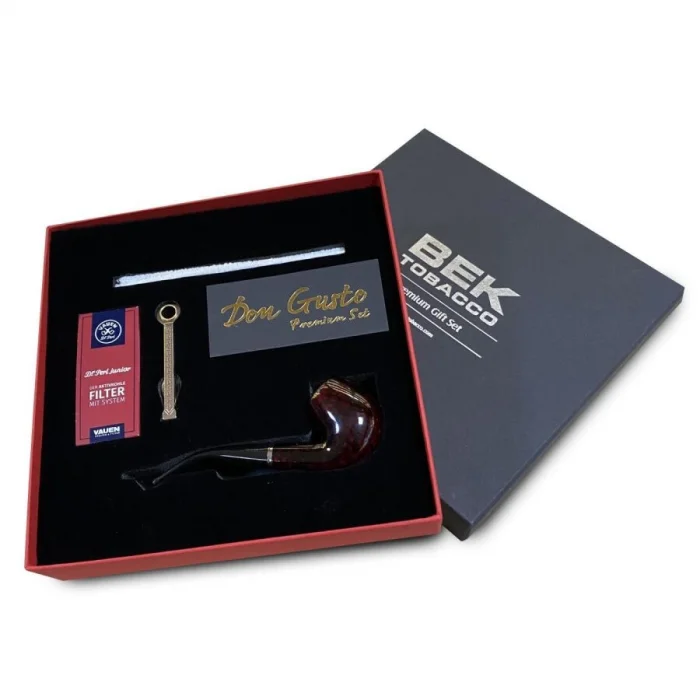 Atomic German 9mm Başlangıç Pipo Seti Bordo Boxin