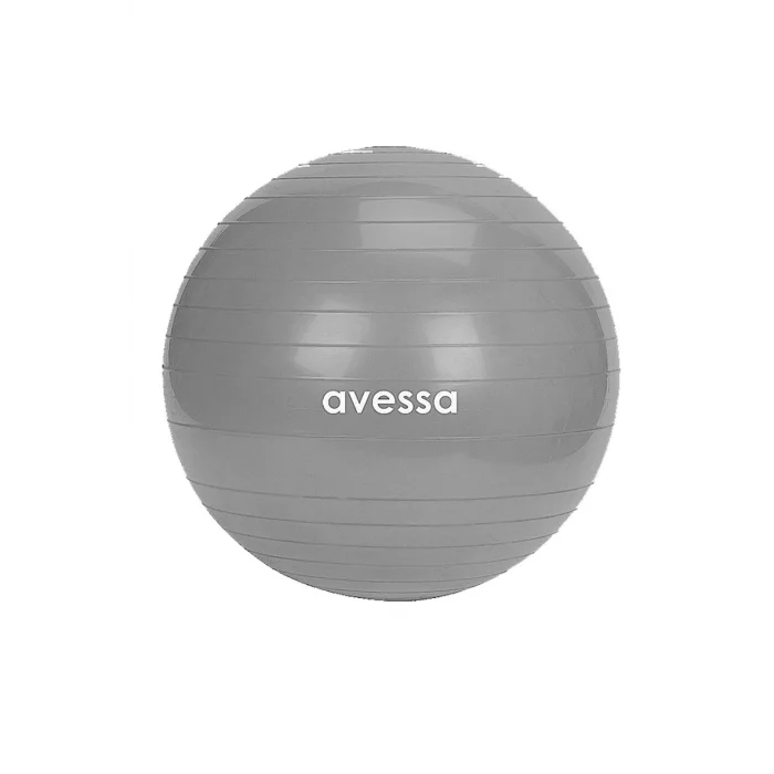 Avessa 55 Cm Pilates Topu Poşet Ambalaj BPT-55 Gri