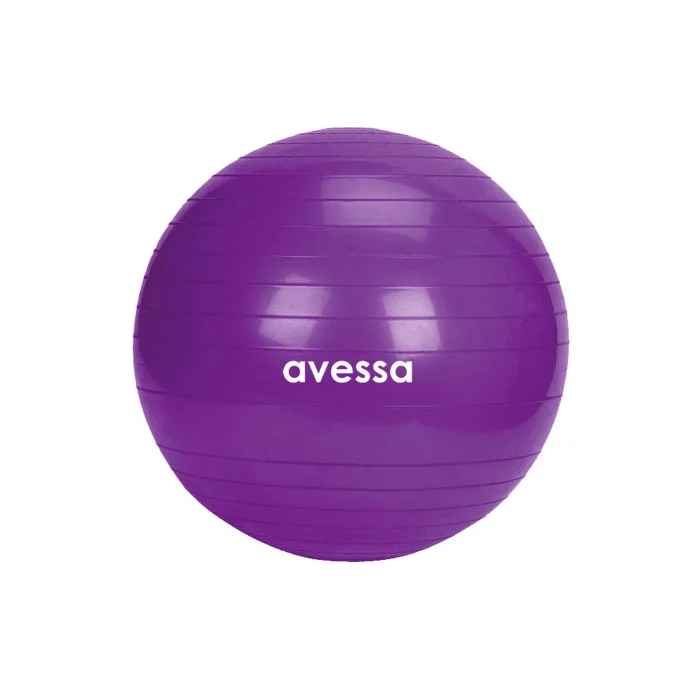 Avessa 55 Cm Pilates Topu Poşet Ambalaj BPT-55 Mor