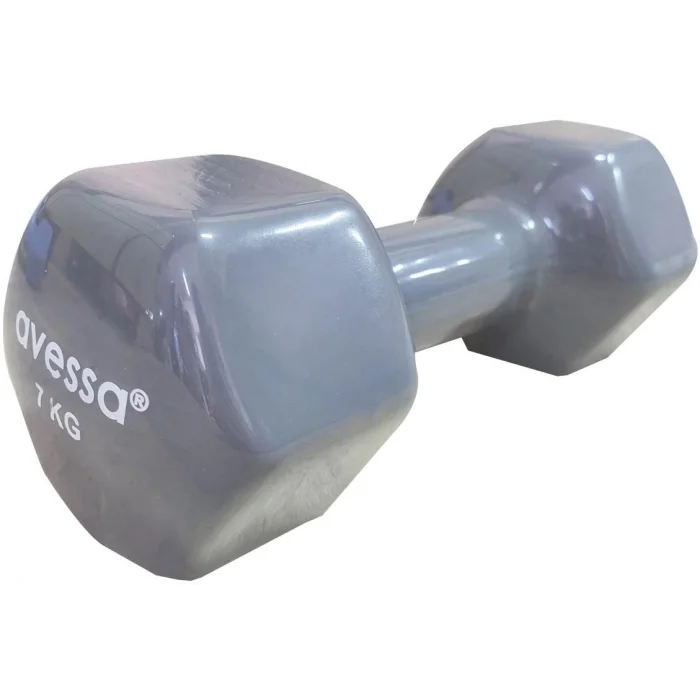 Avessa 7 Kg Pvc Vinly Dambıl Gri