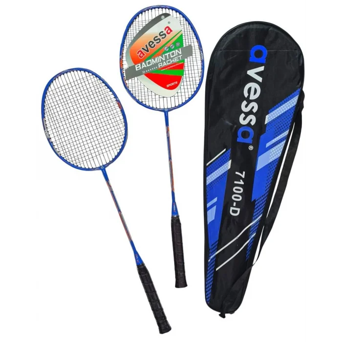 Avessa 7100-D Grafit Badmington Raketi Seti