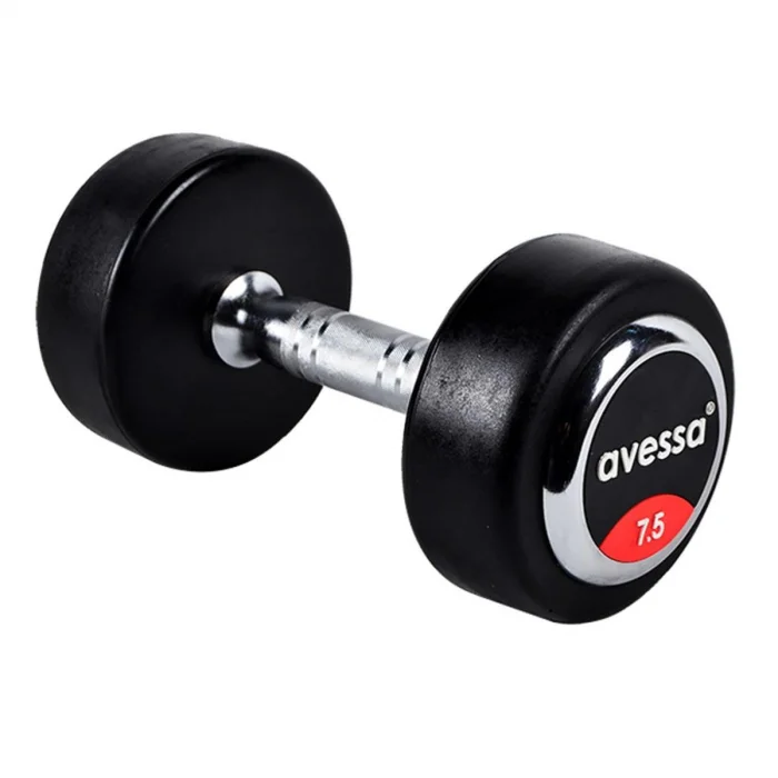 Avessa 7,5 Kg Olimpik Dambıl Kauçuk Kaplı Salon Tipi Dambıl