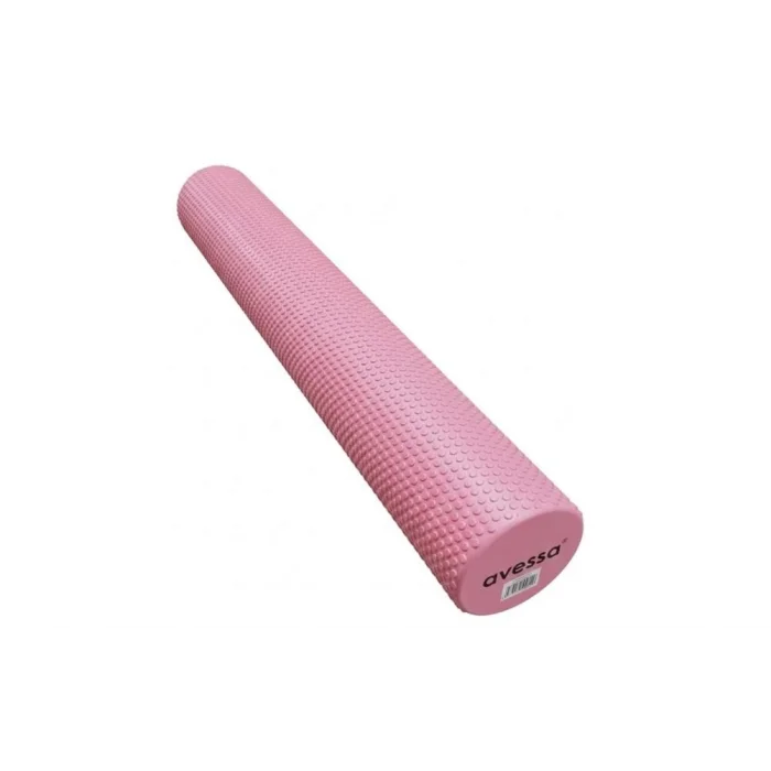 Avessa Afr Masajlı Uzun Foam Roller Pembe 90x15 Cm