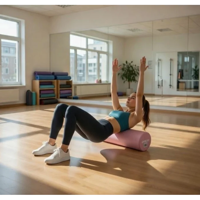 Avessa Bfr Uzun Foam Roller Pembe 90X15 Cm