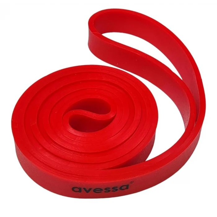 Avessa Blpb-22 Latex Güç Bandı Kırmızı 22mm