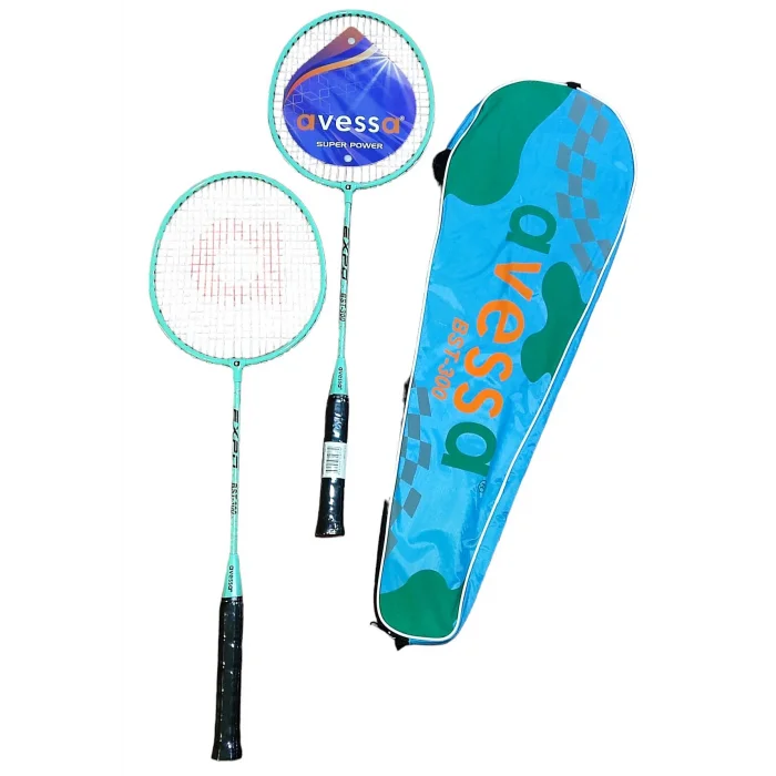 Avessa Bst-300M Badmington Raket Set Mavi