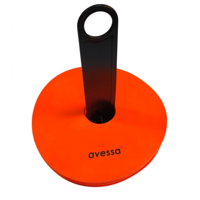 Avessa Cnk-87 Kauçuk Antrenman Çanağı Seti 10lu Turuncu