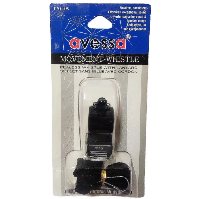 Avessa Dk-10 İpli Düdük Siyah 120 Db