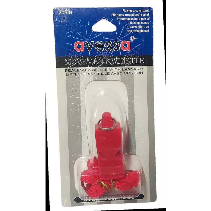 Avessa Dk-20 İpli Düdük Kırmızı 120 Db