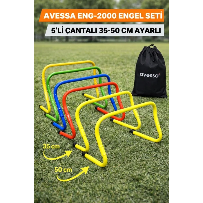 Avessa Eng-2000 Antrenman Engel Seti 5li Çantalı