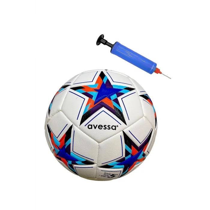 Avessa FT800-110MB Futbol Topu Mavi-Beyaz 4 Astar