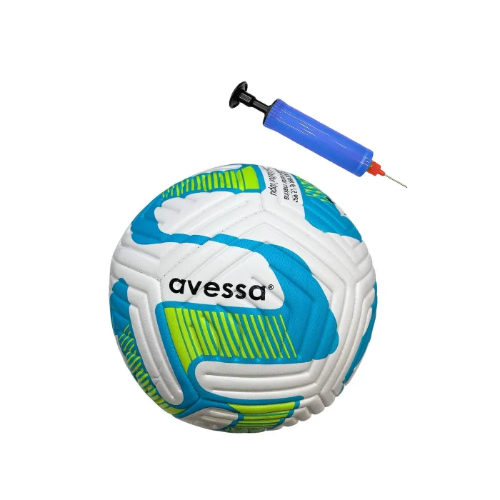 Avessa FT900-110M Futbol Topu Açık Mavi 4 Astar Pompalı